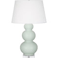 ROBERT ABBEY, TRIPLE GOURD TABLE LAMP, DESK LAMPS