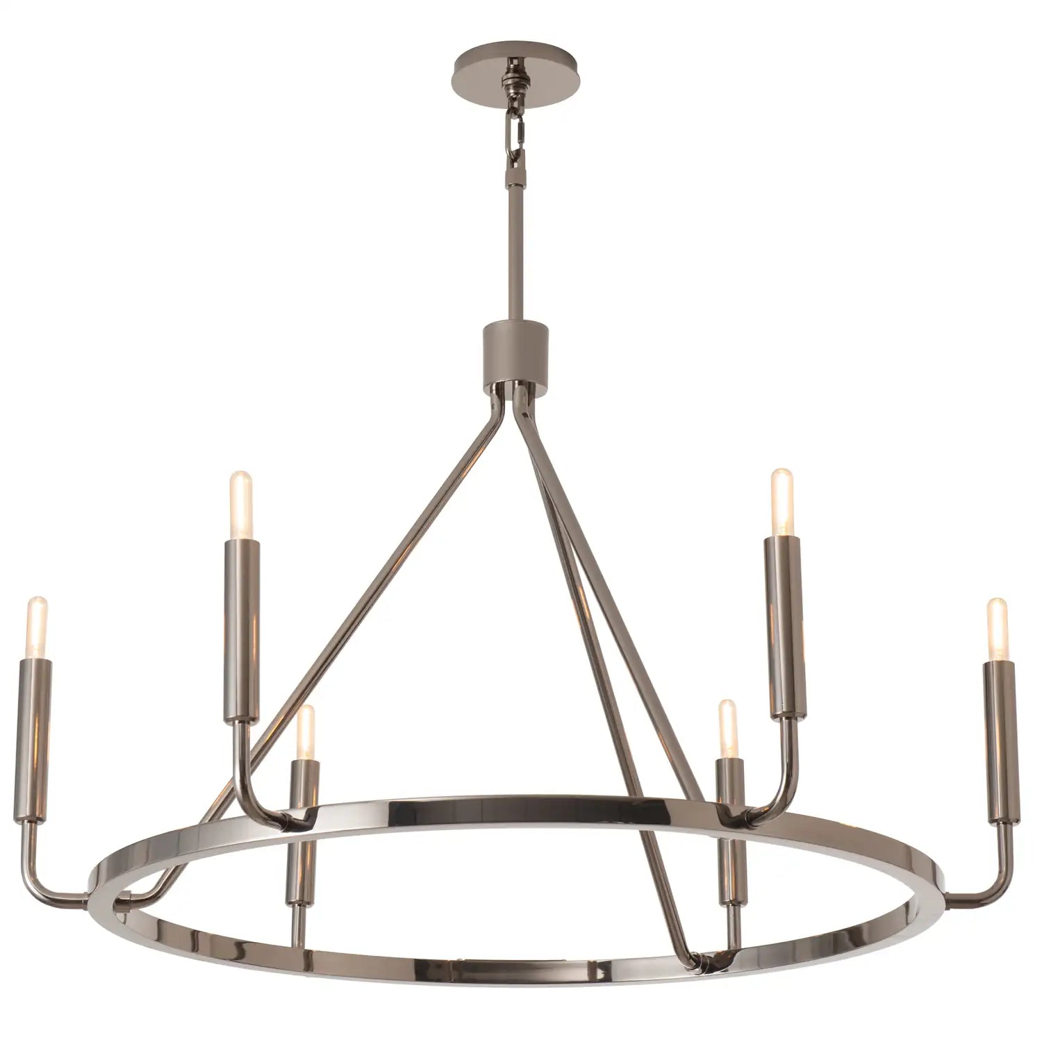 ROBERT ABBEY, MAVISTEN EDITION CARBONIA CHANDELIER, CHANDELIER LIGHT