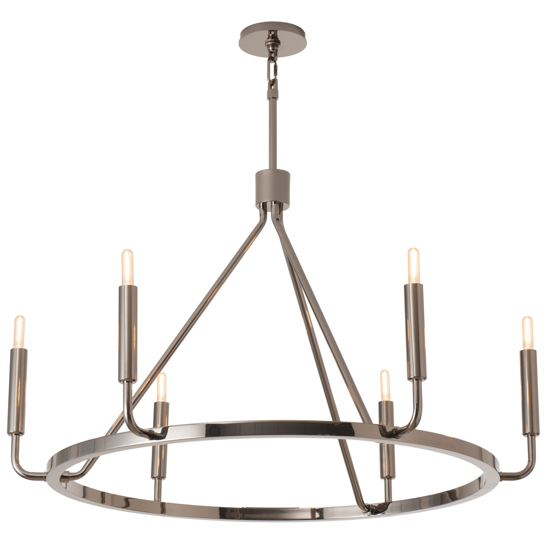 ROBERT ABBEY, MAVISTEN EDITION CARBONIA CHANDELIER, CHANDELIER LIGHT