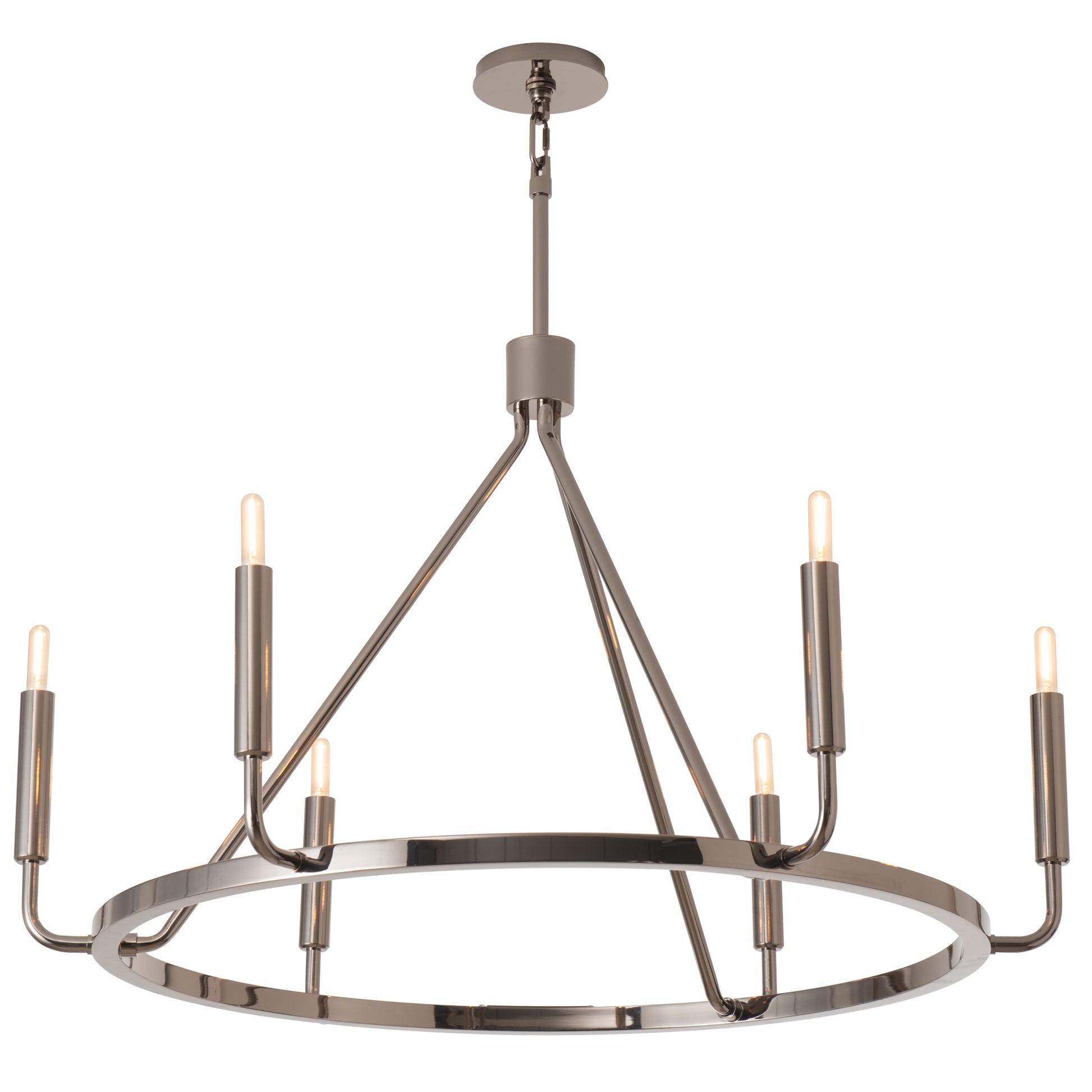 ROBERT ABBEY, MAVISTEN EDITION CARBONIA CHANDELIER, CHANDELIER LIGHT