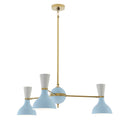 ROBERT ABBEY, CLARE CHANDELIER, CHANDELIER LIGHT