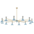ROBERT ABBEY, CLARE CHANDELIER, CHANDELIER LIGHT