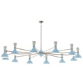 ROBERT ABBEY, CLARE CHANDELIER, CHANDELIER LIGHT