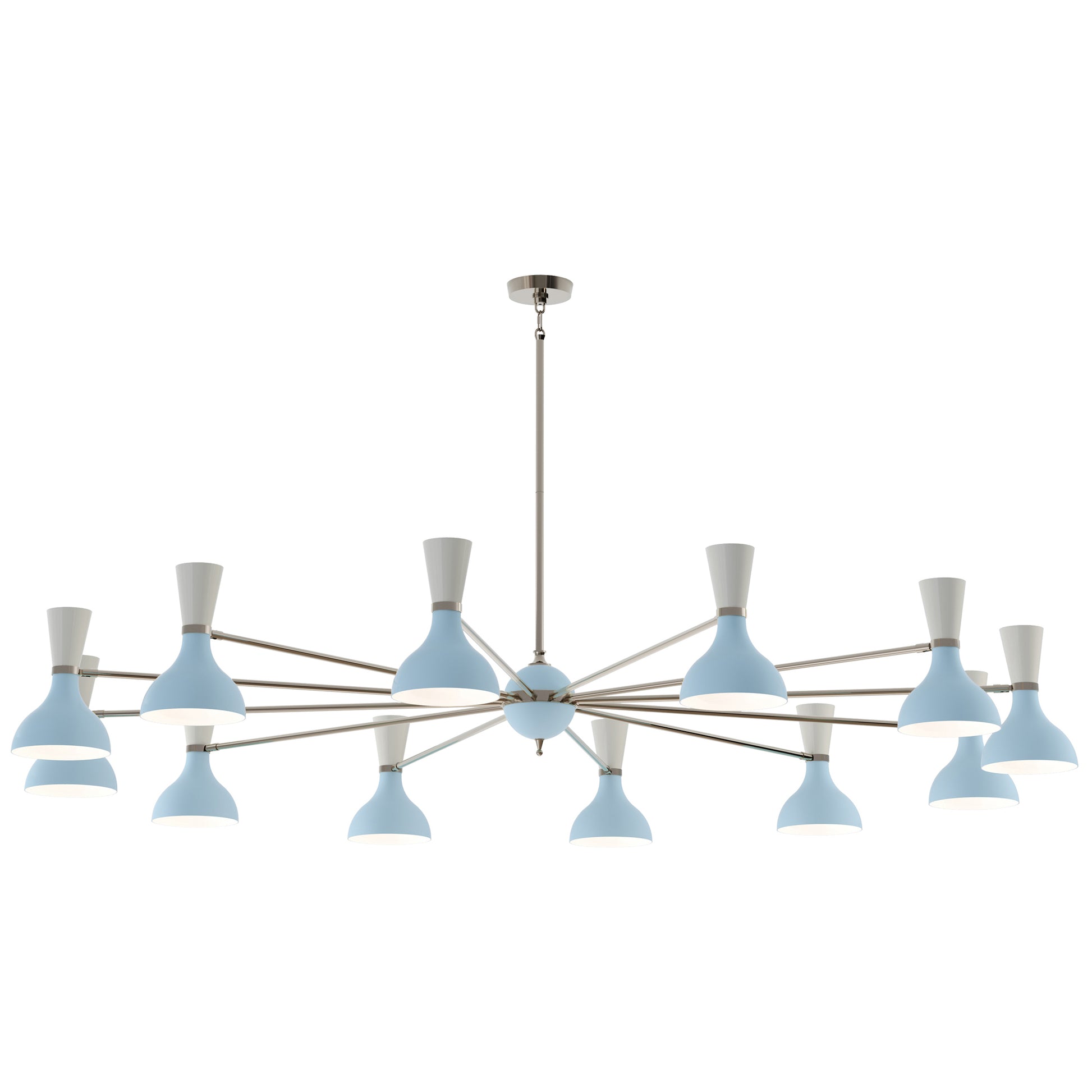 ROBERT ABBEY, CLARE CHANDELIER, CHANDELIER LIGHT