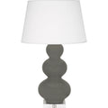 ROBERT ABBEY, TRIPLE GOURD TABLE LAMP, DESK LAMPS