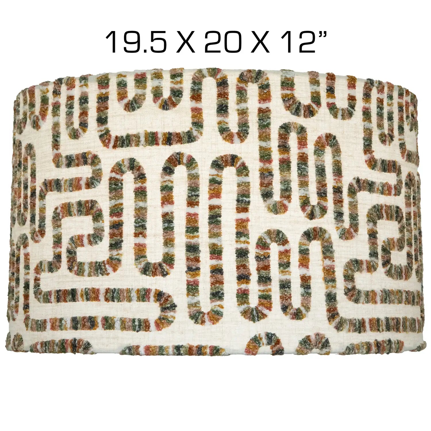 ROBERT ABBEY Abbey Rose Shade Only - DO NOT SHOW ON WEBSITE
