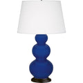 ROBERT ABBEY, TRIPLE GOURD TABLE LAMP, DESK LAMPS