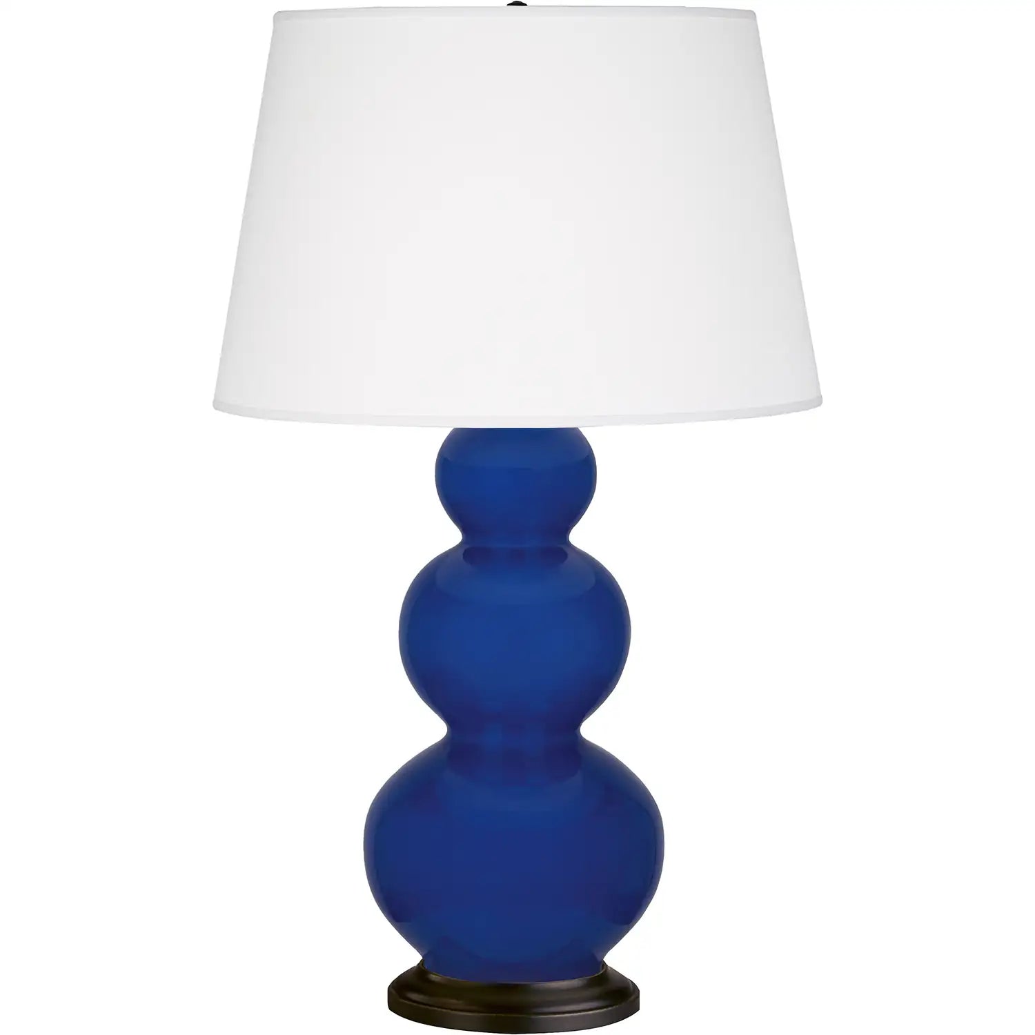 ROBERT ABBEY, TRIPLE GOURD TABLE LAMP, DESK LAMPS