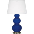 ROBERT ABBEY, TRIPLE GOURD TABLE LAMP, DESK LAMPS