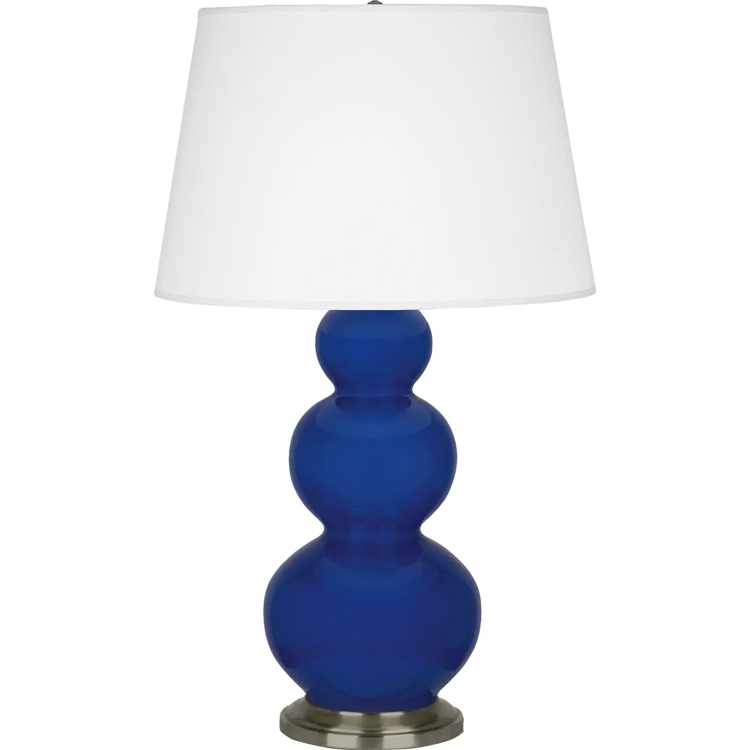 ROBERT ABBEY, TRIPLE GOURD TABLE LAMP, DESK LAMPS
