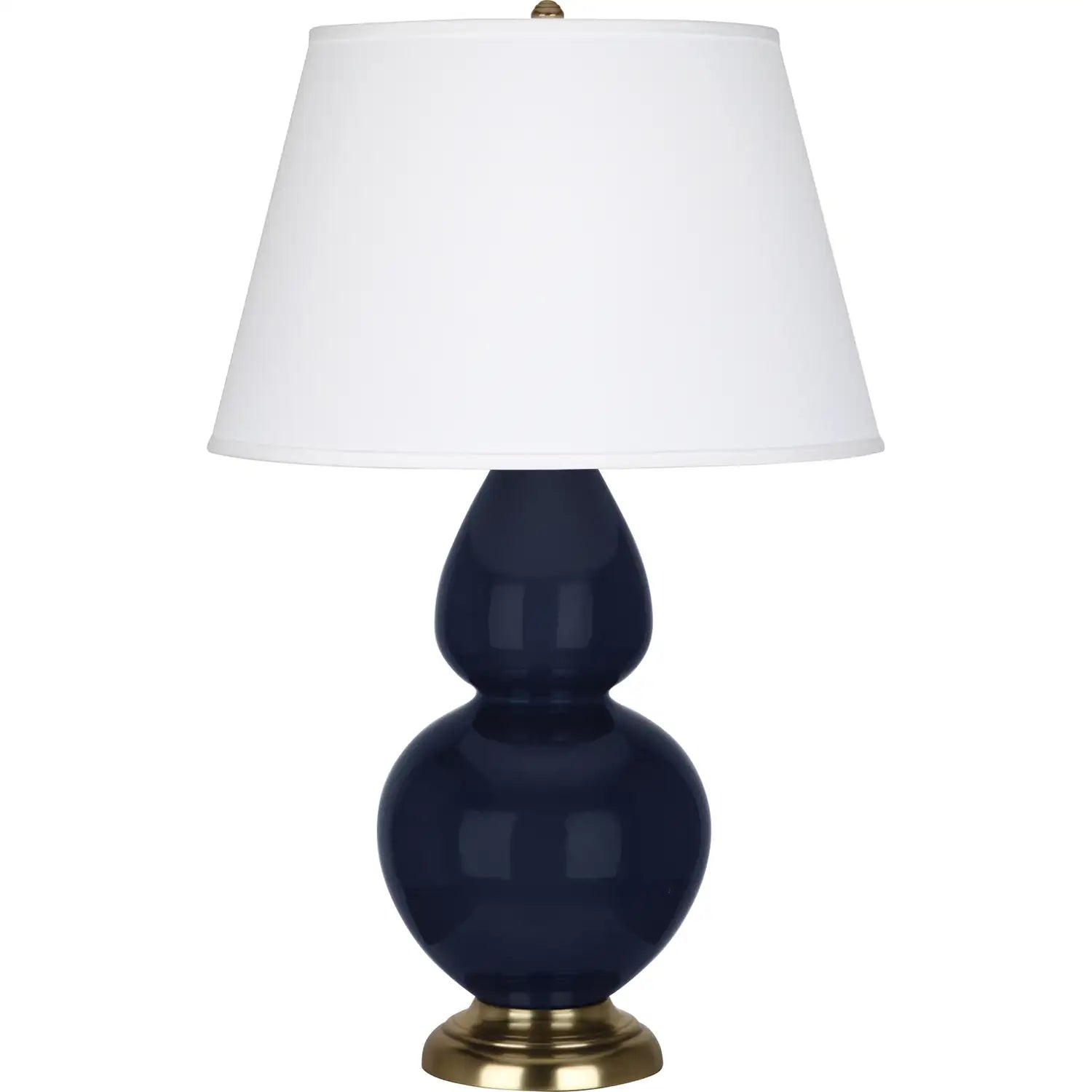 ROBERT ABBEY, DOUBLE GOURD TABLE LAMP, DESK LAMPS