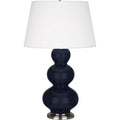 ROBERT ABBEY, TRIPLE GOURD TABLE LAMP, DESK LAMPS