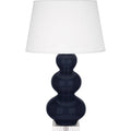 ROBERT ABBEY, TRIPLE GOURD TABLE LAMP, DESK LAMPS