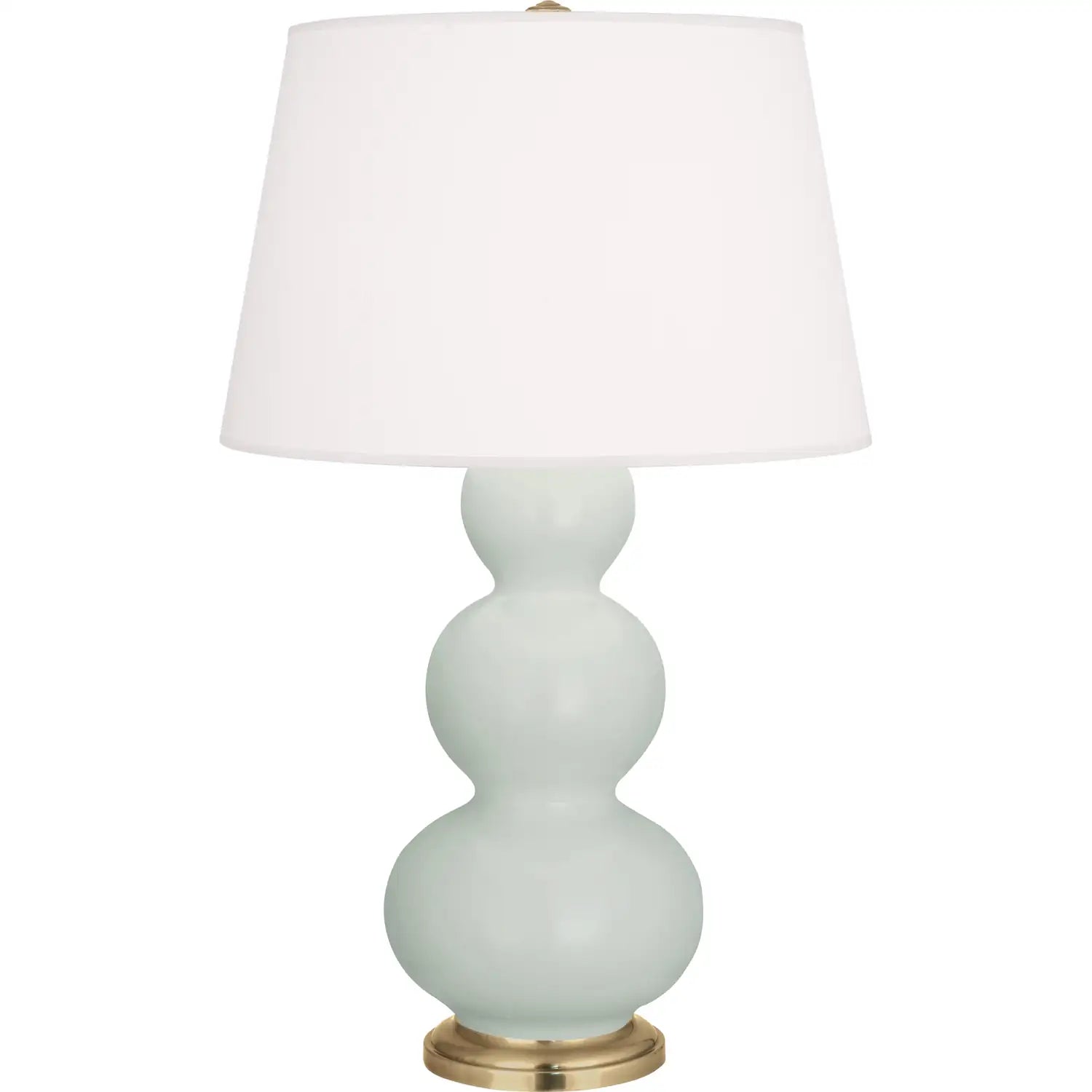 ROBERT ABBEY, TRIPLE GOURD TABLE LAMP, DESK LAMPS