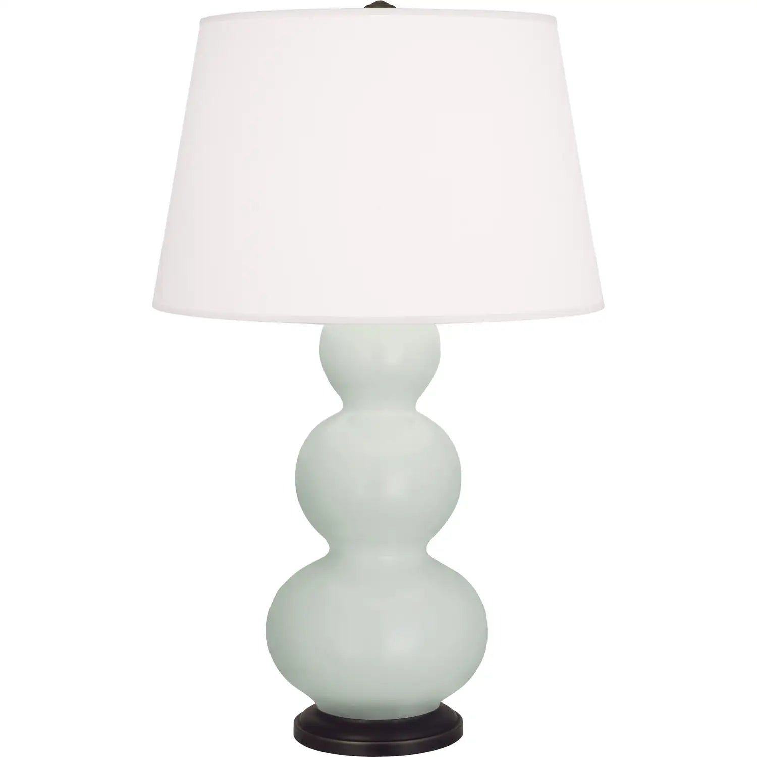 ROBERT ABBEY, TRIPLE GOURD TABLE LAMP, DESK LAMPS