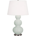 ROBERT ABBEY, TRIPLE GOURD TABLE LAMP, DESK LAMPS