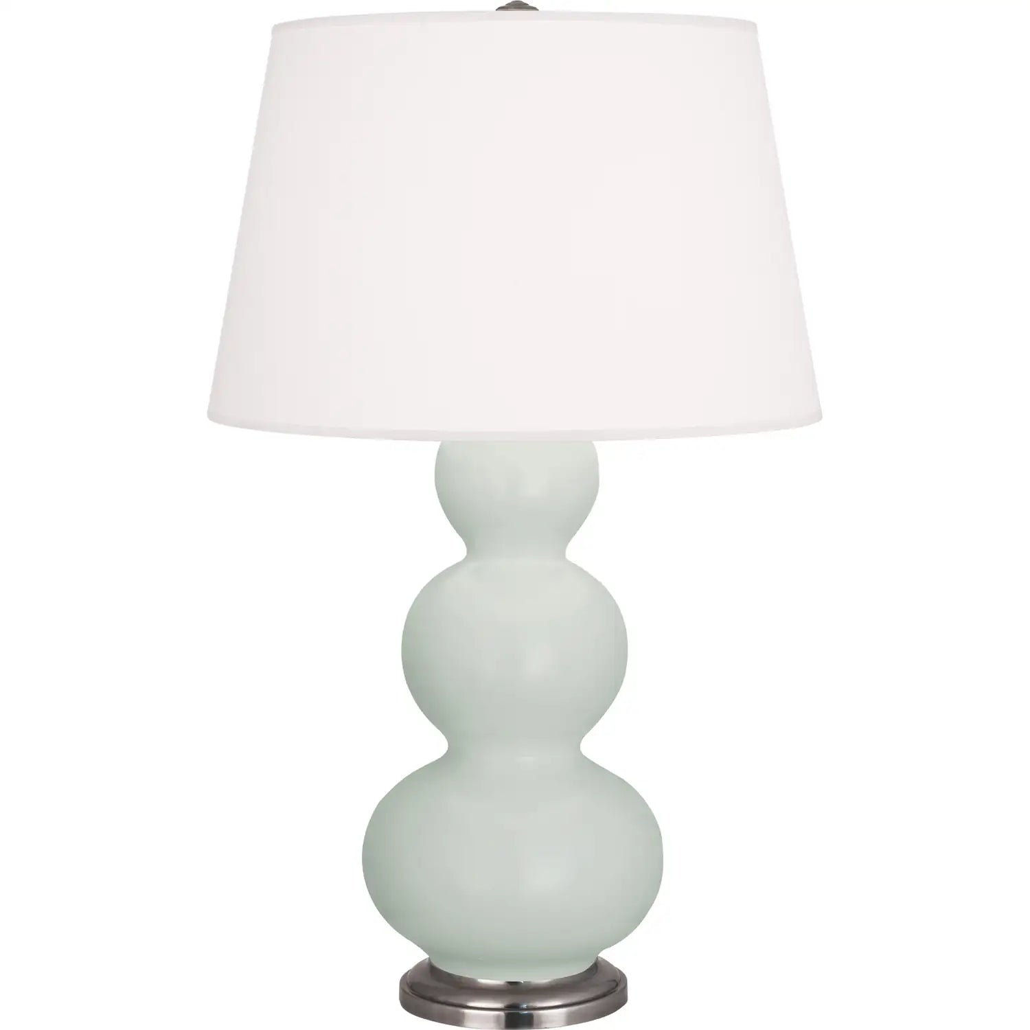 ROBERT ABBEY, TRIPLE GOURD TABLE LAMP, DESK LAMPS