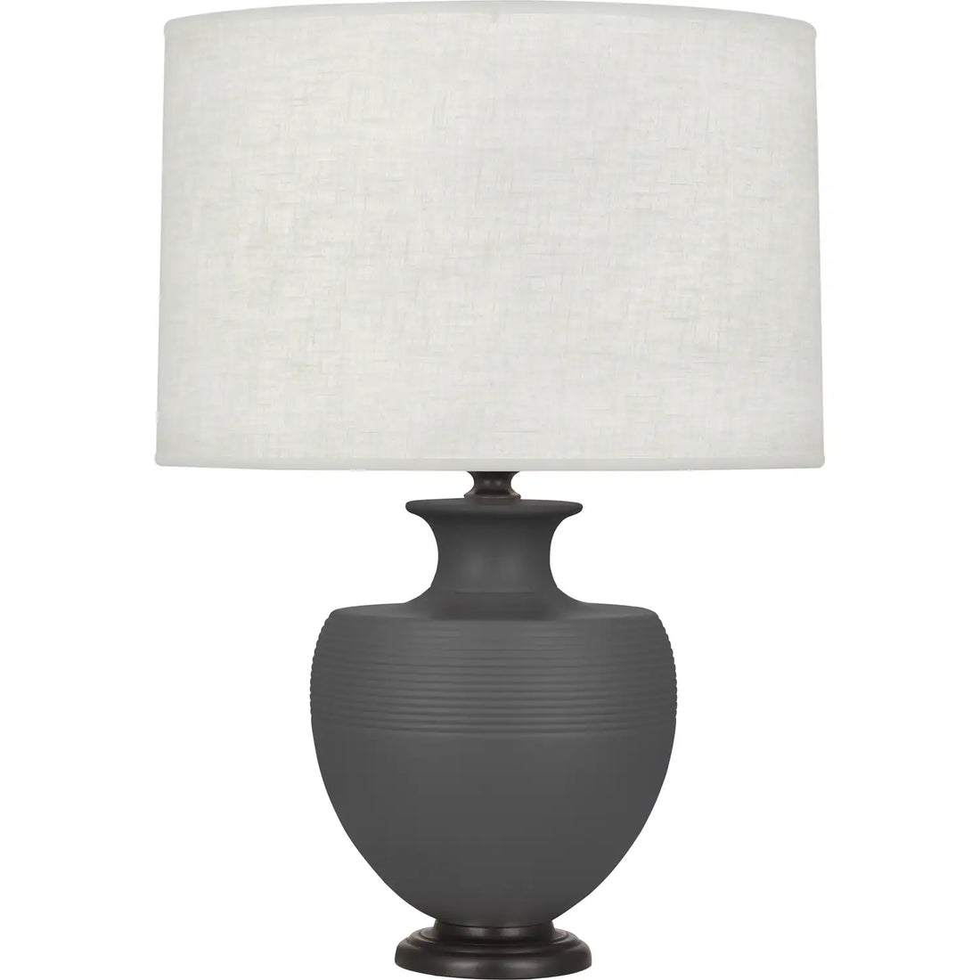 ROBERT ABBEY, MICHAEL BERMAN ATLAS TABLE LAMP, DESK LAMPS