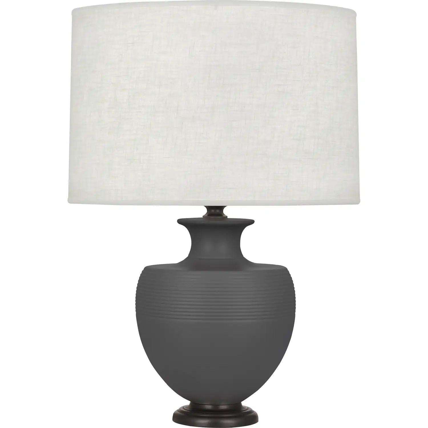 ROBERT ABBEY, MICHAEL BERMAN ATLAS TABLE LAMP, DESK LAMPS