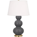 ROBERT ABBEY, TRIPLE GOURD TABLE LAMP, DESK LAMPS