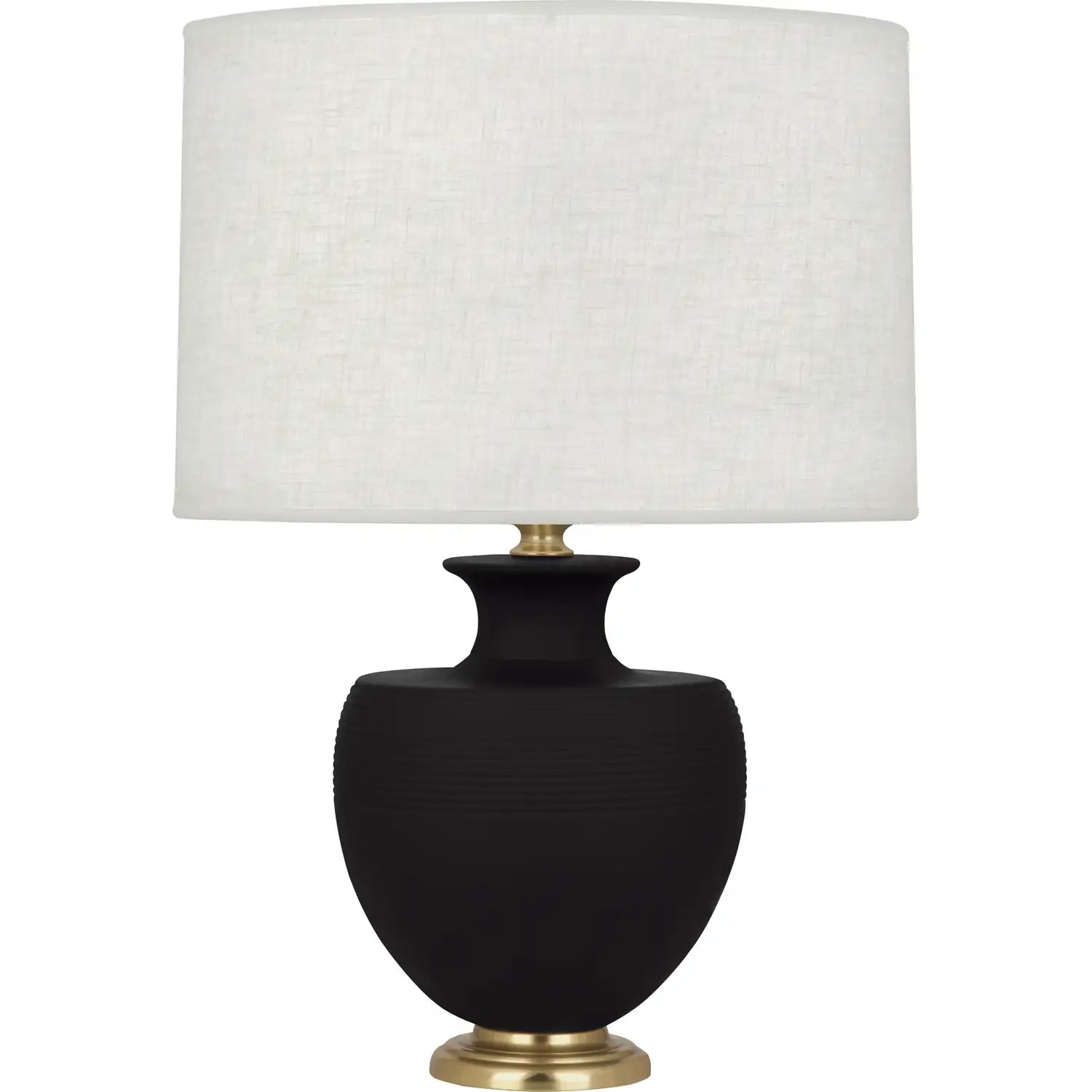 ROBERT ABBEY, MICHAEL BERMAN ATLAS TABLE LAMP, DESK LAMPS