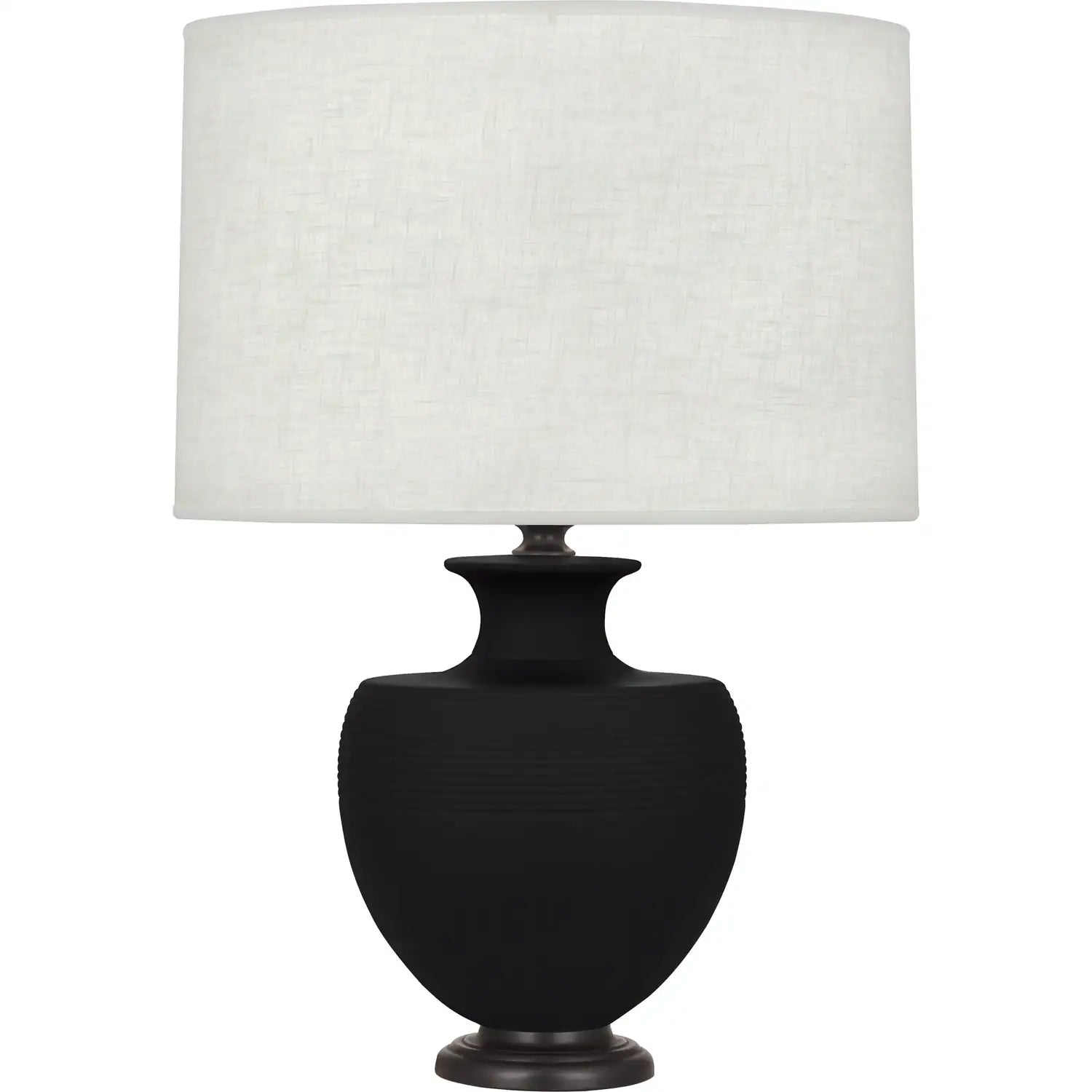 ROBERT ABBEY, MICHAEL BERMAN ATLAS TABLE LAMP, DESK LAMPS