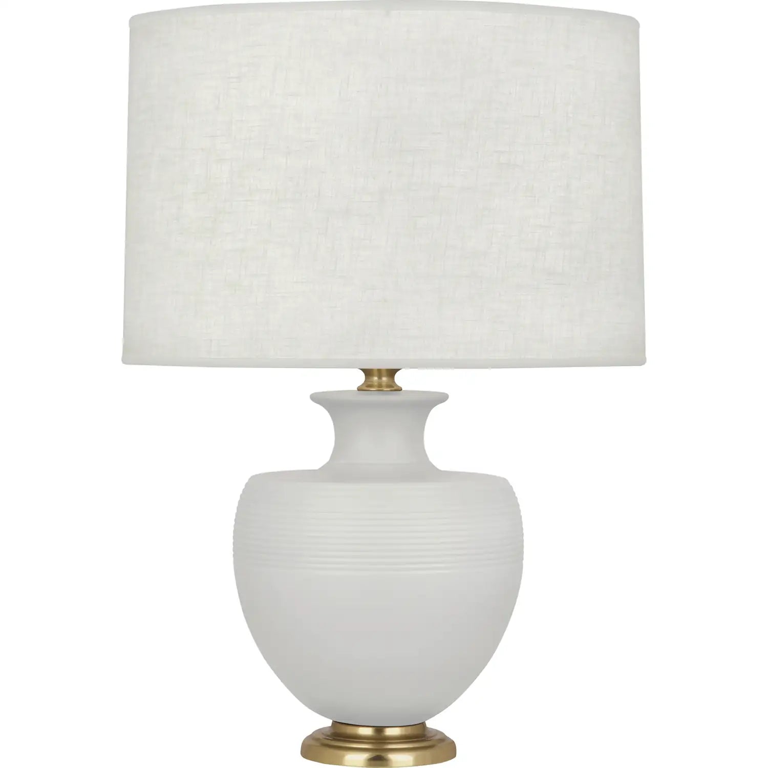 ROBERT ABBEY, MICHAEL BERMAN ATLAS TABLE LAMP, DESK LAMPS
