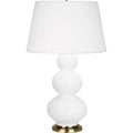 ROBERT ABBEY, TRIPLE GOURD TABLE LAMP, DESK LAMPS