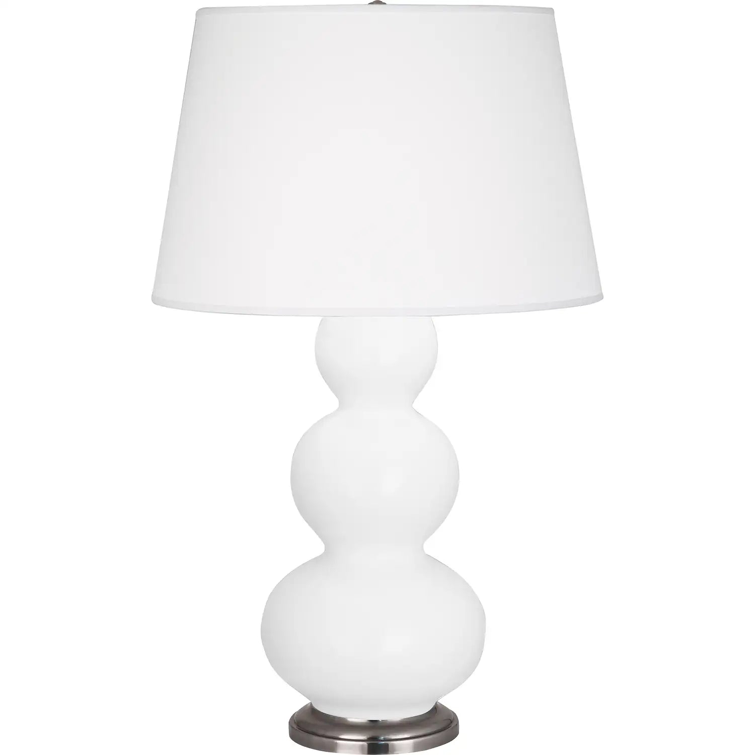 ROBERT ABBEY, TRIPLE GOURD TABLE LAMP, DESK LAMPS