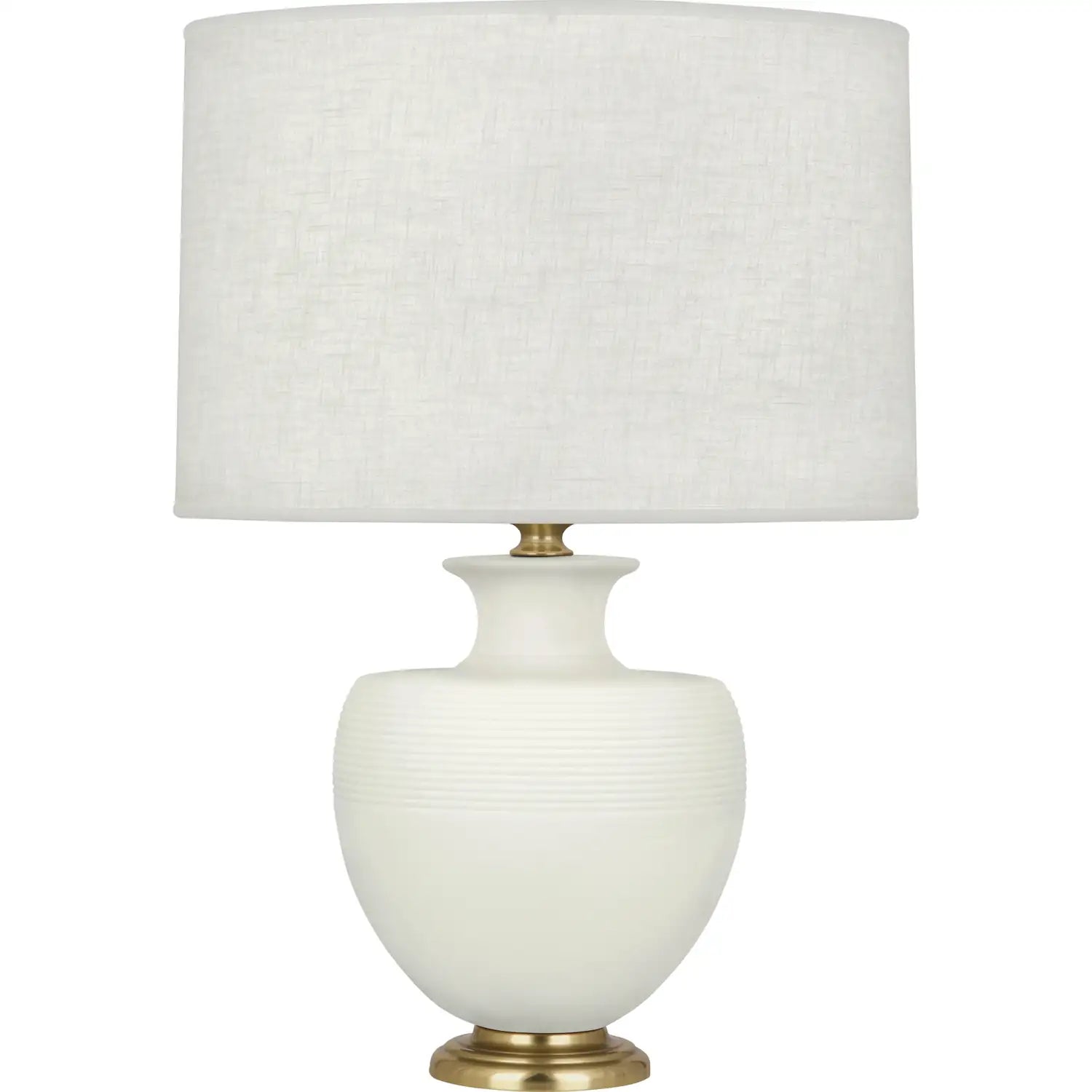 ROBERT ABBEY, MICHAEL BERMAN ATLAS TABLE LAMP, DESK LAMPS