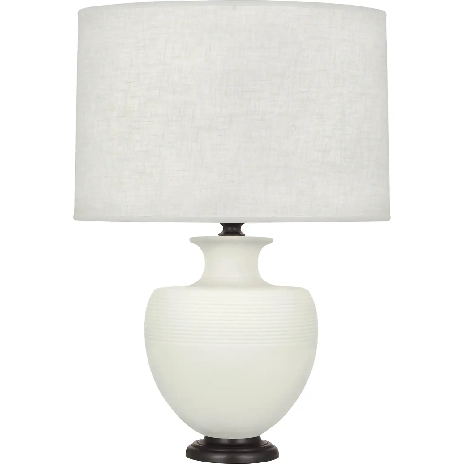 ROBERT ABBEY, MICHAEL BERMAN ATLAS TABLE LAMP, DESK LAMPS