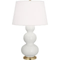 ROBERT ABBEY, TRIPLE GOURD TABLE LAMP, DESK LAMPS