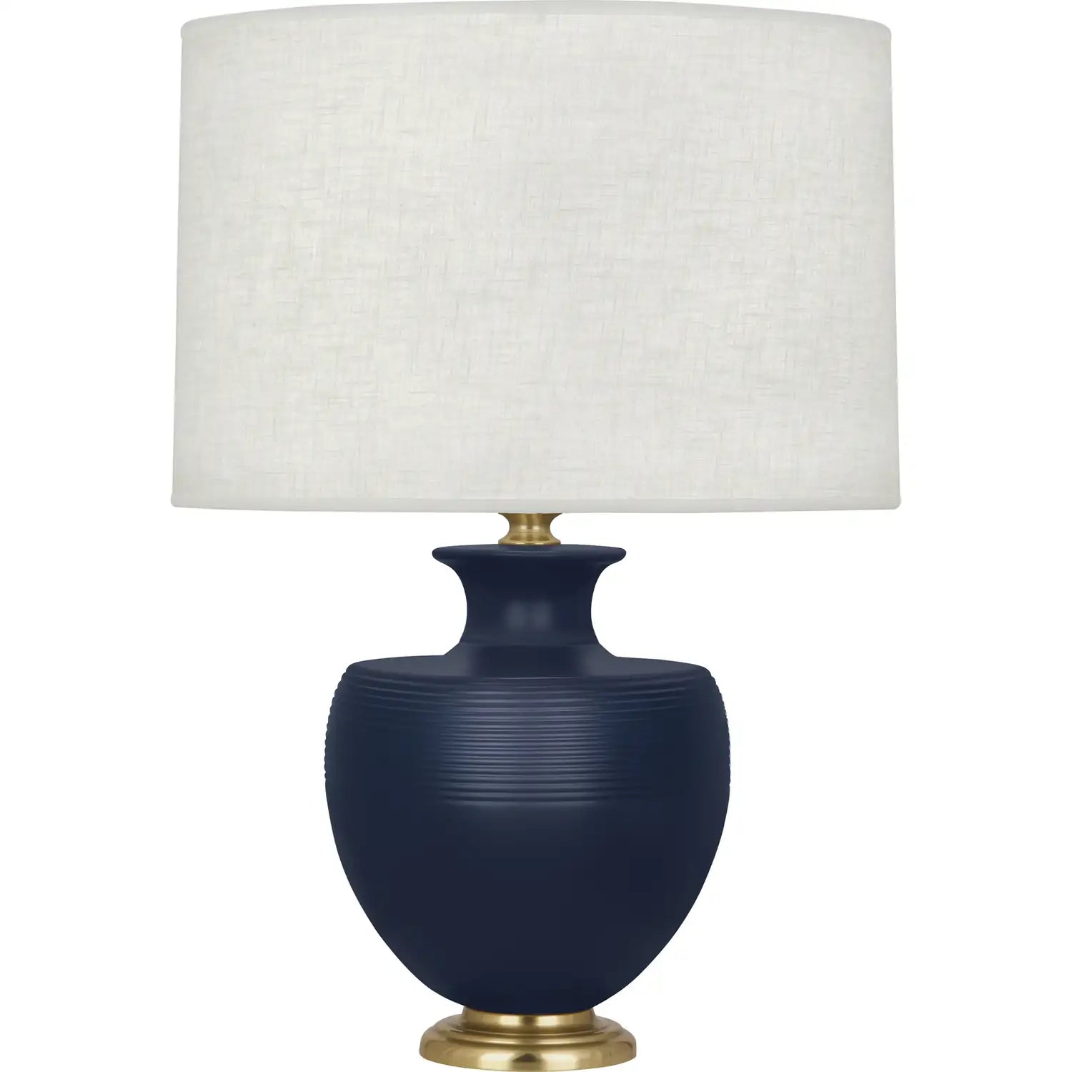 ROBERT ABBEY, MICHAEL BERMAN ATLAS TABLE LAMP, DESK LAMPS