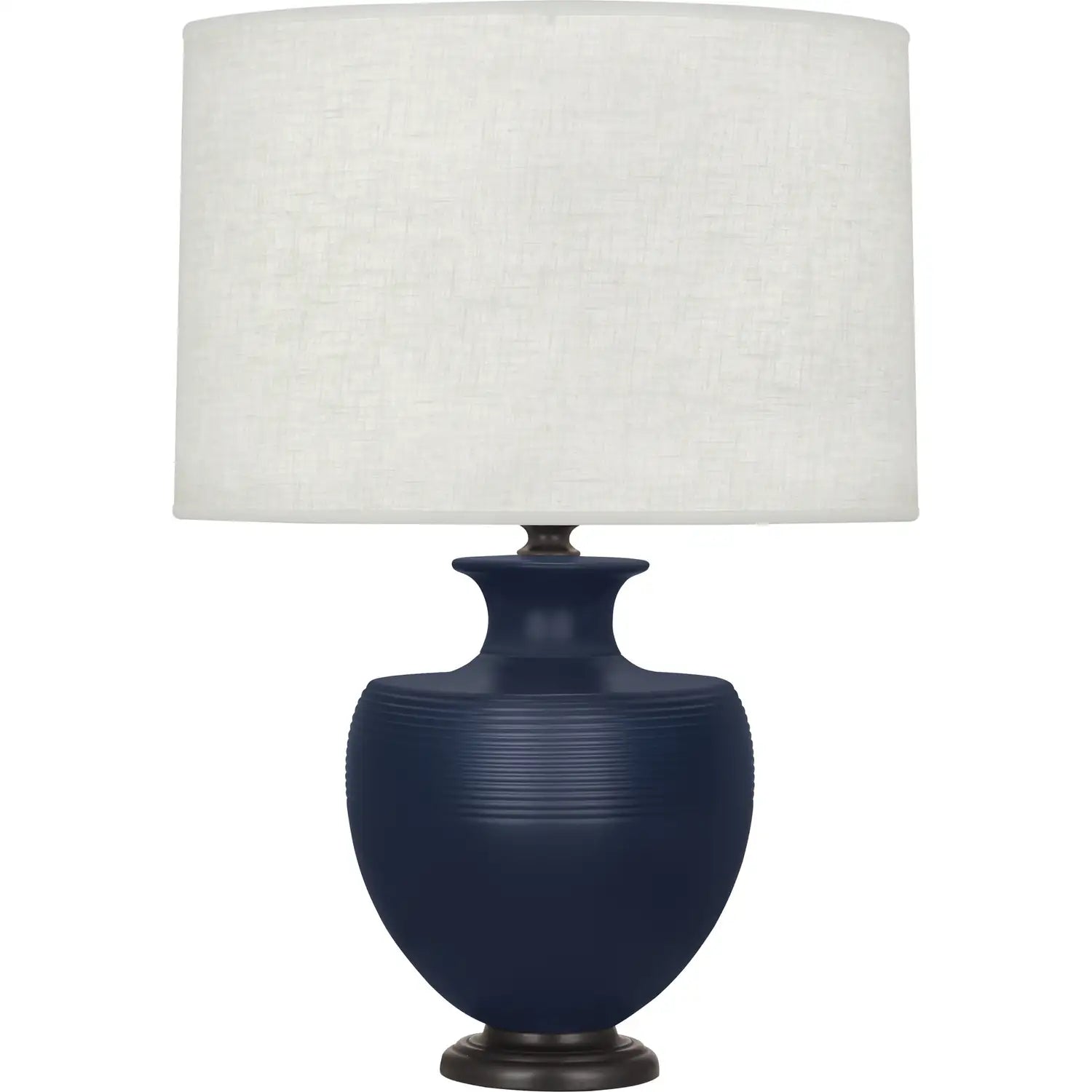 ROBERT ABBEY, MICHAEL BERMAN ATLAS TABLE LAMP, DESK LAMPS