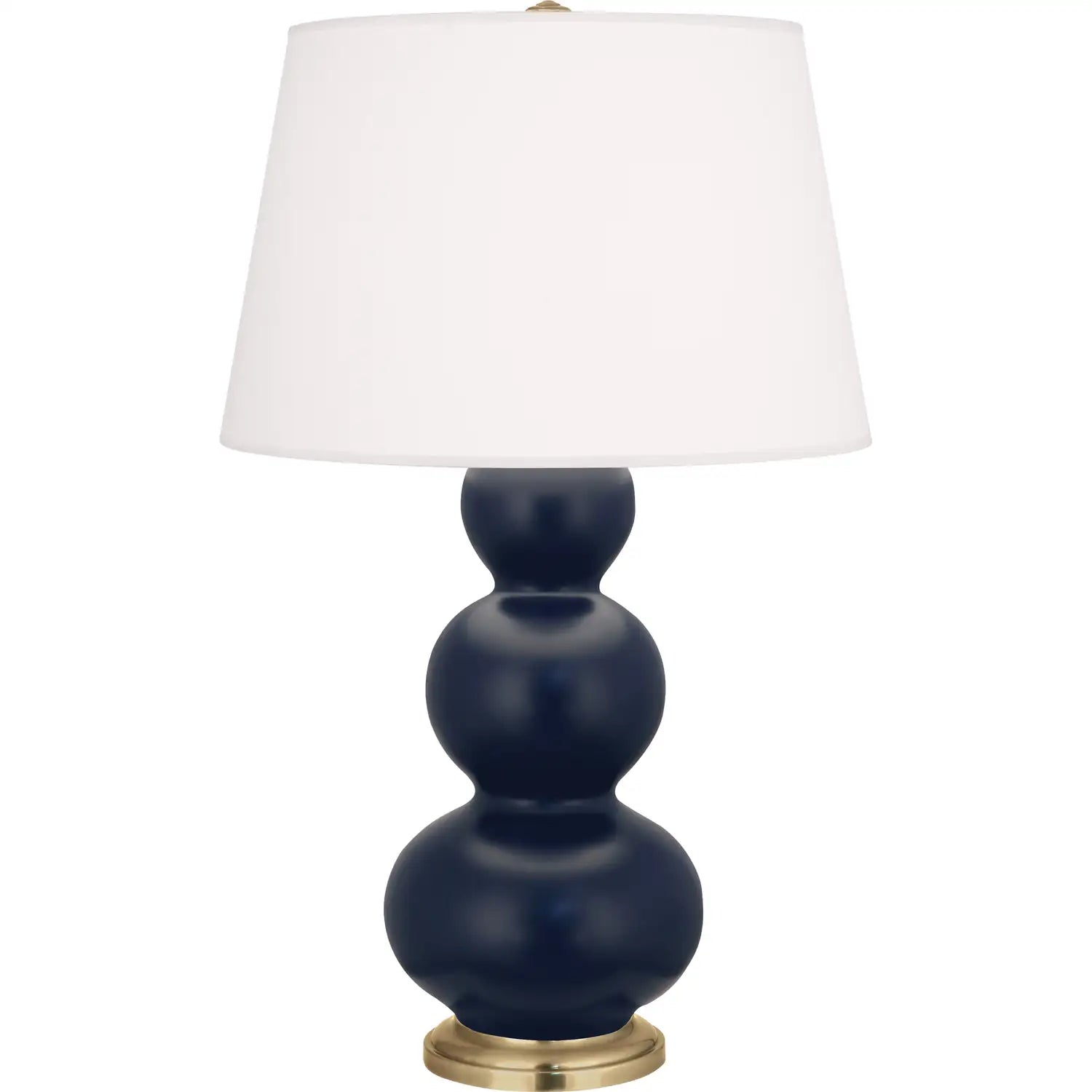 ROBERT ABBEY, TRIPLE GOURD TABLE LAMP, DESK LAMPS