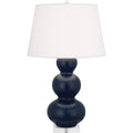ROBERT ABBEY, TRIPLE GOURD TABLE LAMP, DESK LAMPS