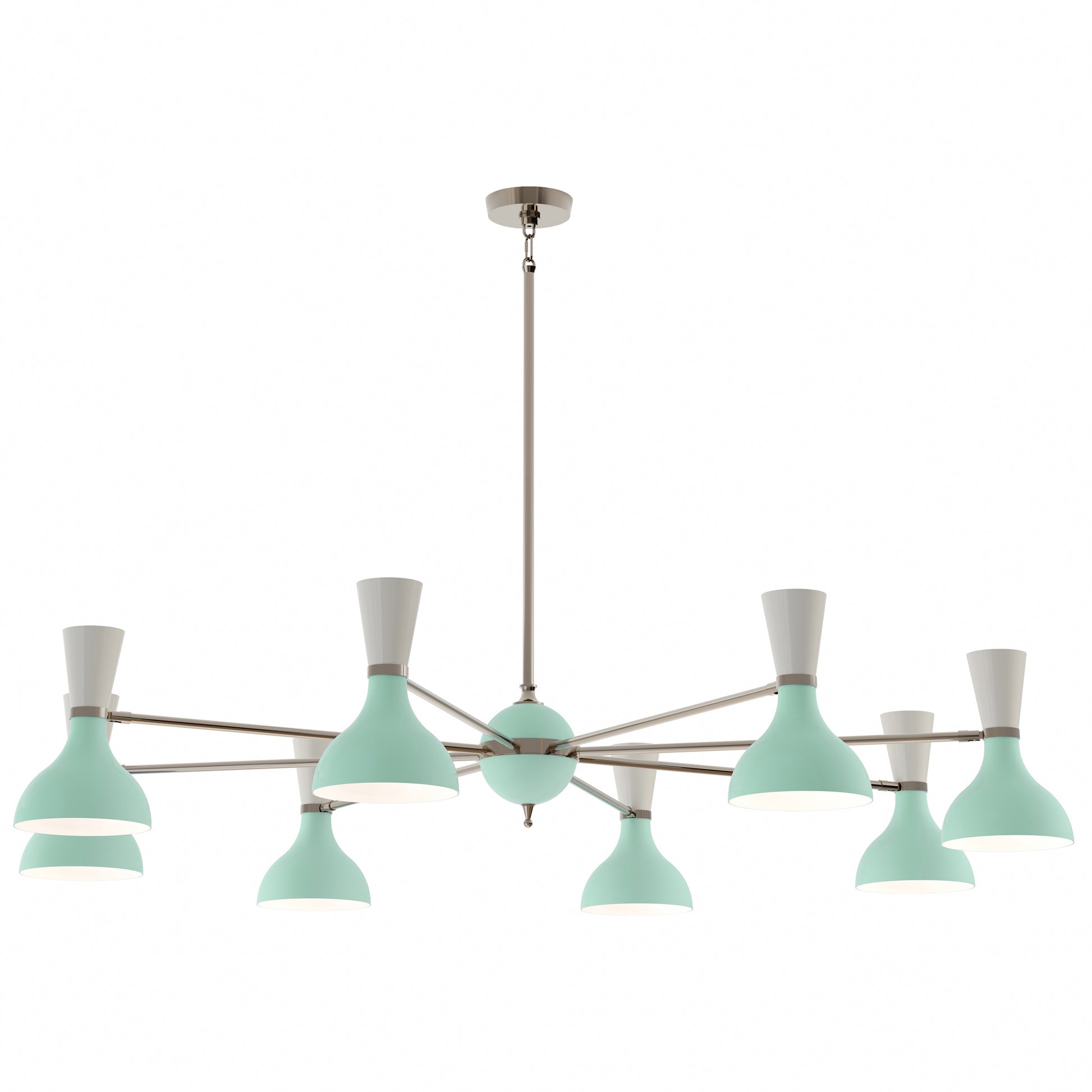 ROBERT ABBEY, CLARE CHANDELIER, CHANDELIER LIGHT