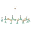 ROBERT ABBEY, CLARE CHANDELIER, CHANDELIER LIGHT