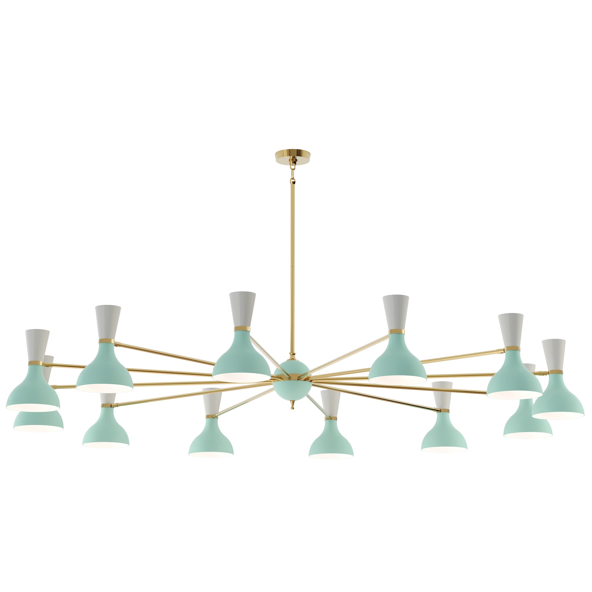 ROBERT ABBEY, CLARE CHANDELIER, CHANDELIER LIGHT