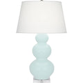 ROBERT ABBEY, TRIPLE GOURD TABLE LAMP, DESK LAMPS