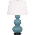ROBERT ABBEY, TRIPLE GOURD TABLE LAMP, DESK LAMPS