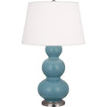 ROBERT ABBEY, TRIPLE GOURD TABLE LAMP, DESK LAMPS