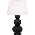 ROBERT ABBEY, TRIPLE GOURD TABLE LAMP, DESK LAMPS