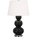 ROBERT ABBEY, TRIPLE GOURD TABLE LAMP, DESK LAMPS