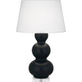 ROBERT ABBEY, TRIPLE GOURD TABLE LAMP, DESK LAMPS