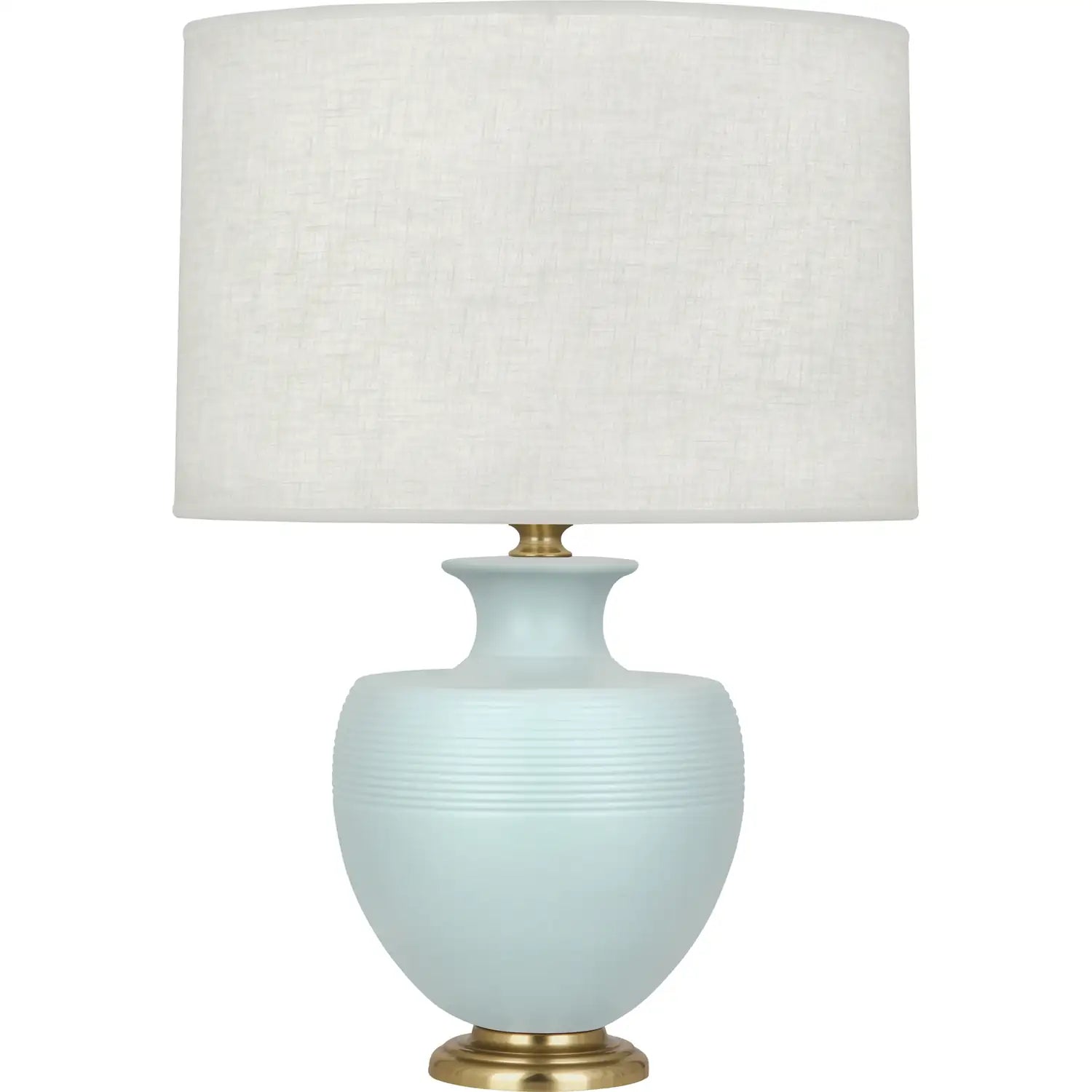 ROBERT ABBEY, MICHAEL BERMAN ATLAS TABLE LAMP, DESK LAMPS