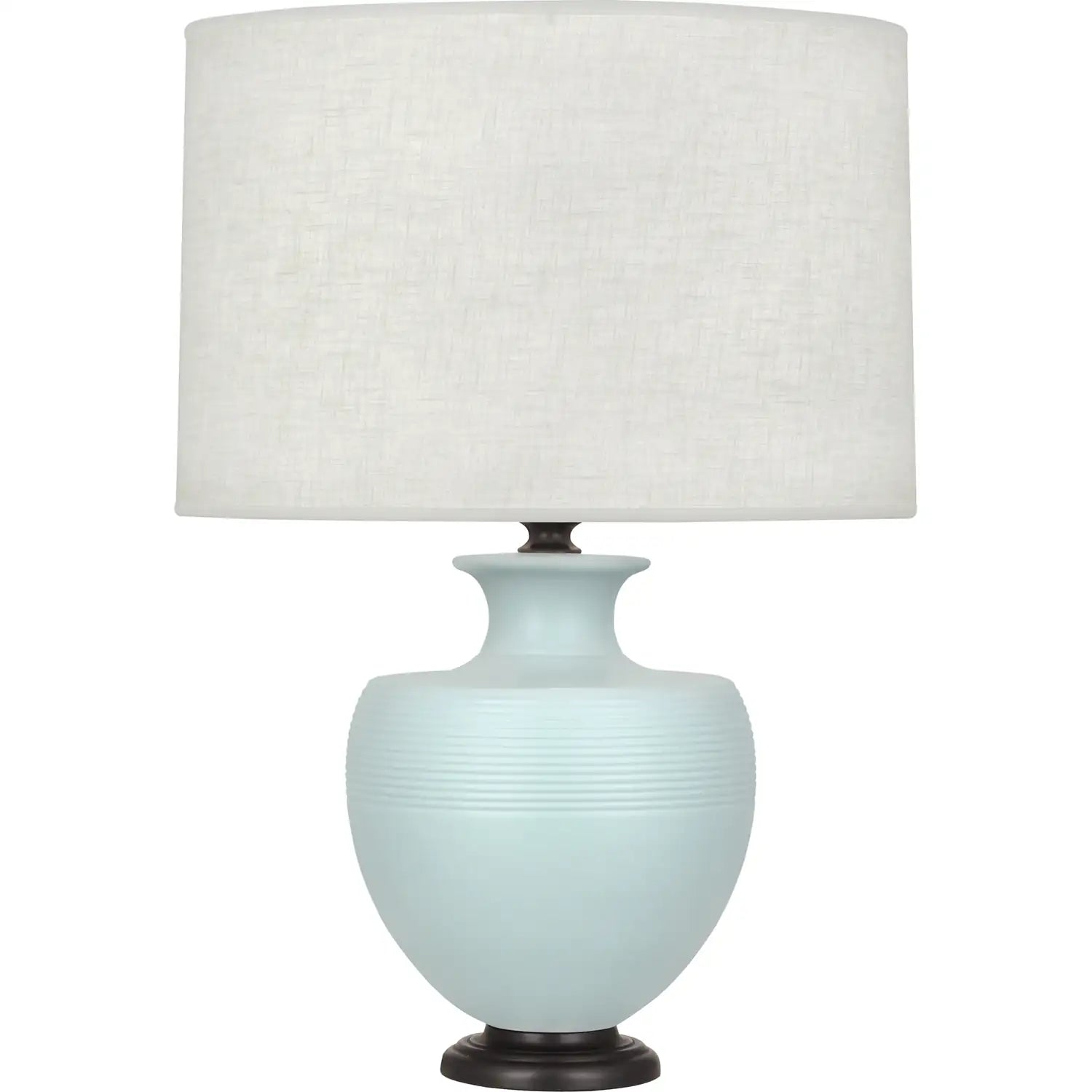 ROBERT ABBEY, MICHAEL BERMAN ATLAS TABLE LAMP, DESK LAMPS