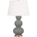 ROBERT ABBEY, TRIPLE GOURD TABLE LAMP, DESK LAMPS