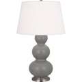 ROBERT ABBEY, TRIPLE GOURD TABLE LAMP, DESK LAMPS