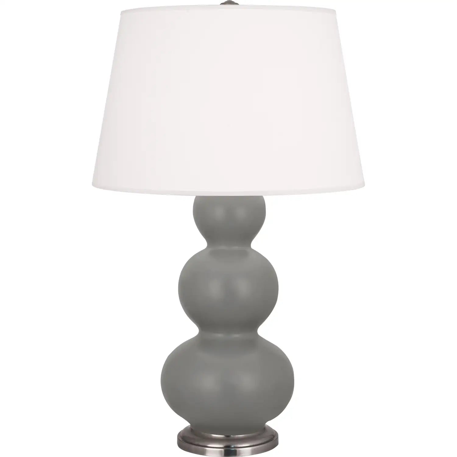 ROBERT ABBEY, TRIPLE GOURD TABLE LAMP, DESK LAMPS
